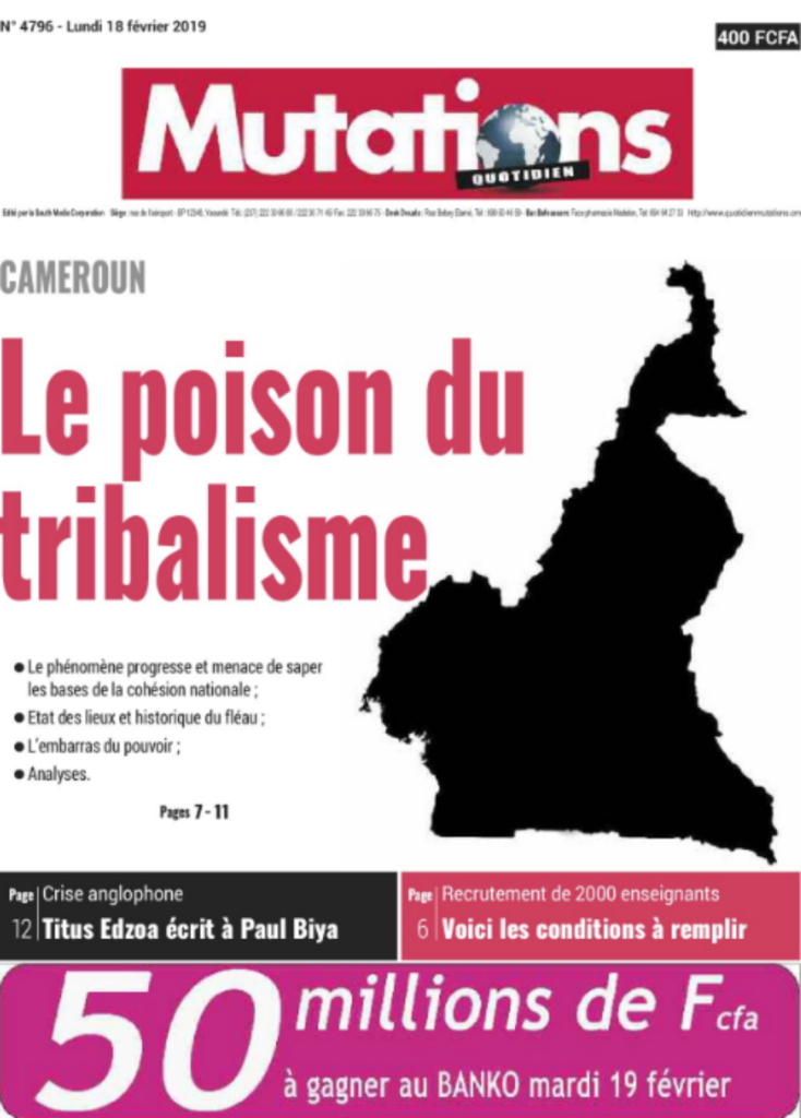 Édition n° Édition N° 4796 du 18/02/2019 — 18 février 2019